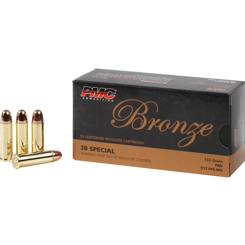 Double Tap Gun Range - PMC 38SPL 132GR FMJ 917FPS - 50RD