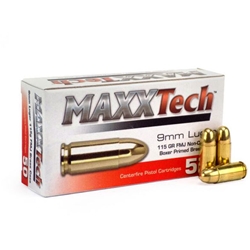 MAXXTECH  9MM 115 GRAIN