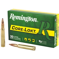 REMINGTON 30-06 SPRINGFIELD 150GR. Core-Lokt PSP